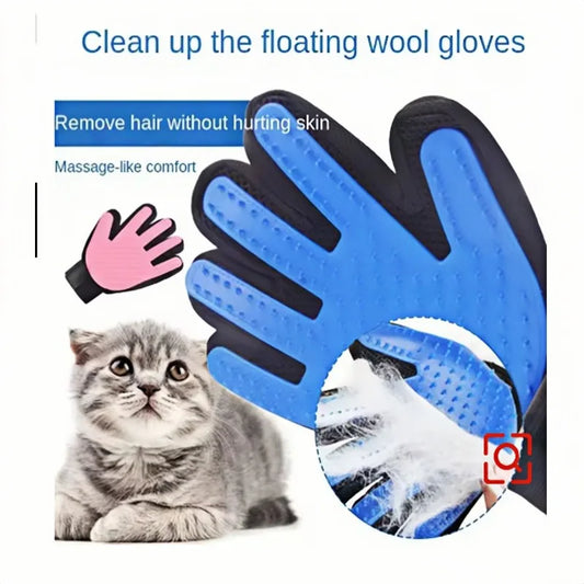 Gant de toilettage pour chien et chat