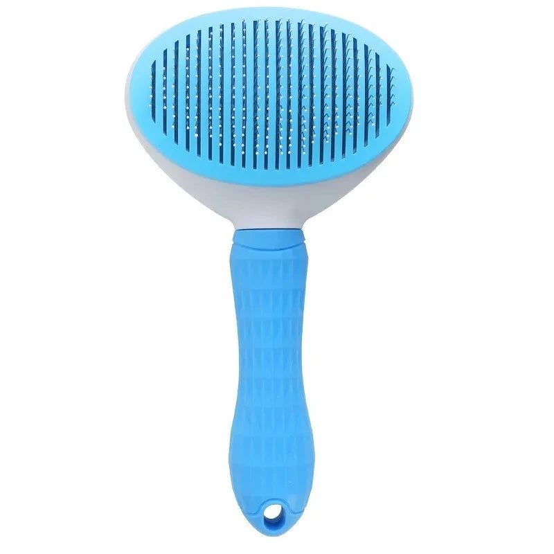 Brosse autonettoyante pour animaux de compagnie