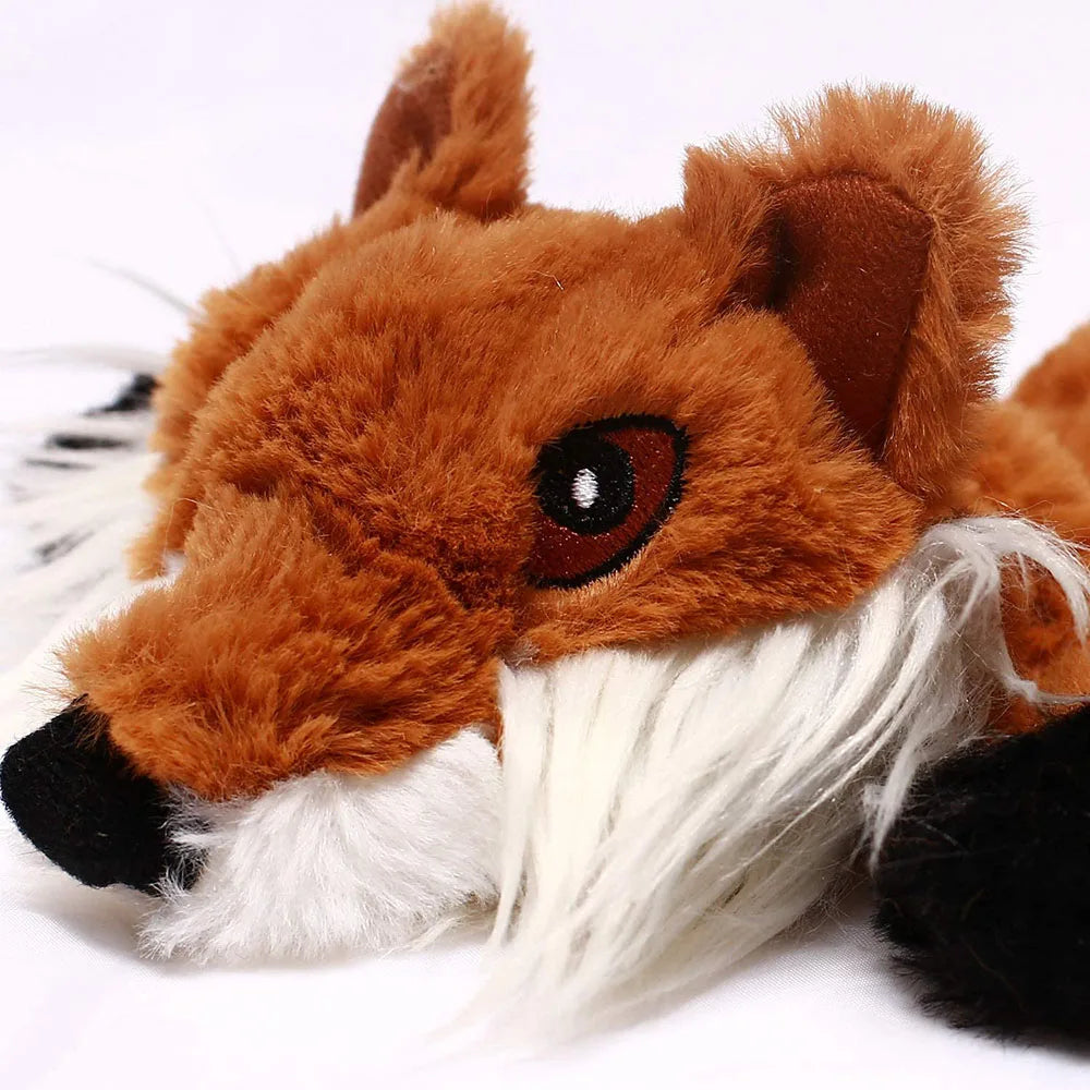 Jouet peluche sans rembourrage pour chien