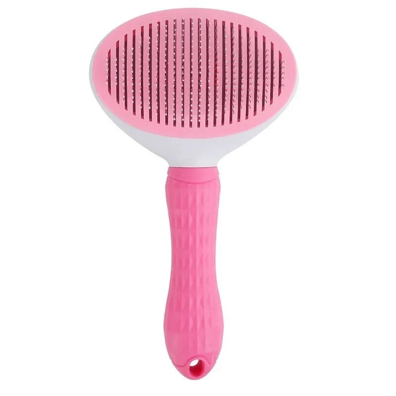Brosse autonettoyante pour animaux de compagnie