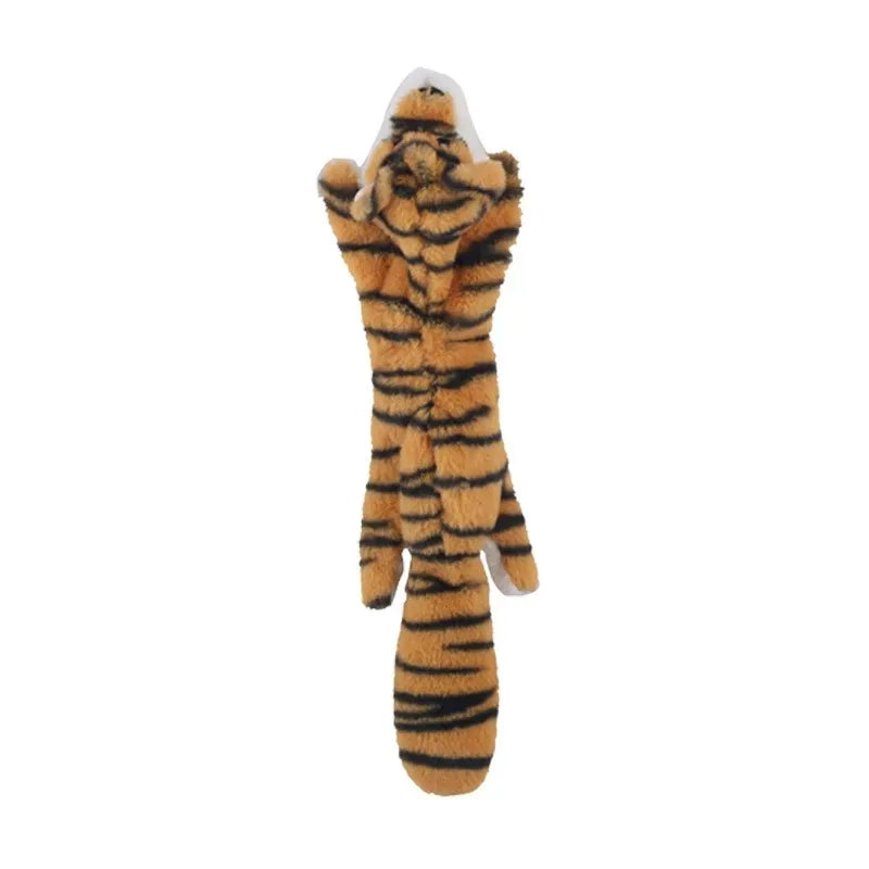 Jouet peluche sans rembourrage pour chien