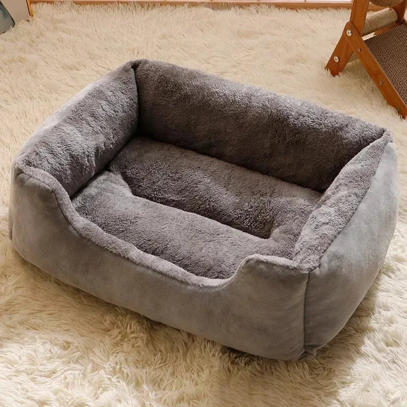 Panier-maison douillet pour chat et chien