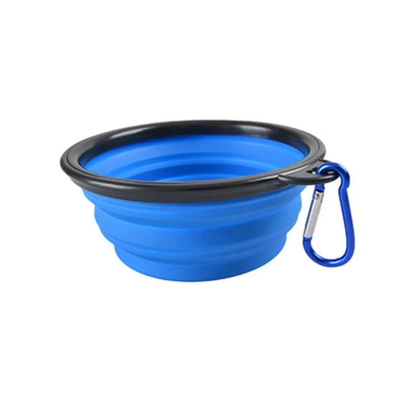 Mangeoire portable pliante en silicone