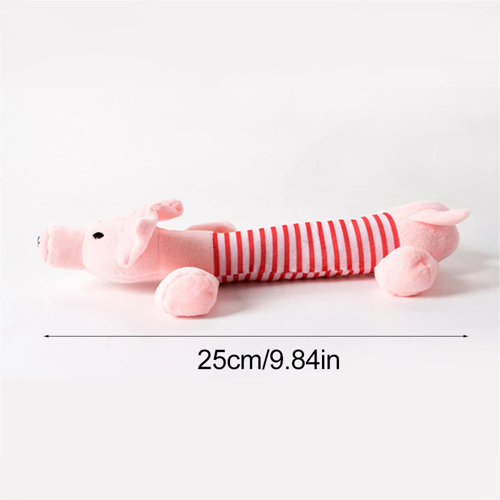 Jouet peluche sans rembourrage pour chien
