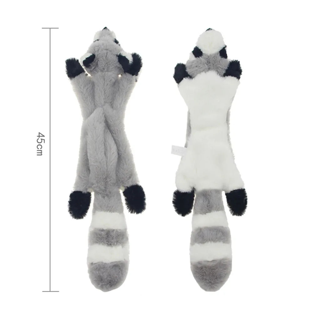 Jouet peluche sans rembourrage pour chien
