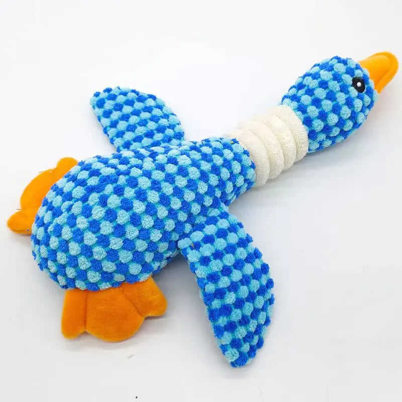 Jouet peluche interactif ultra résistant pour chiens et chats