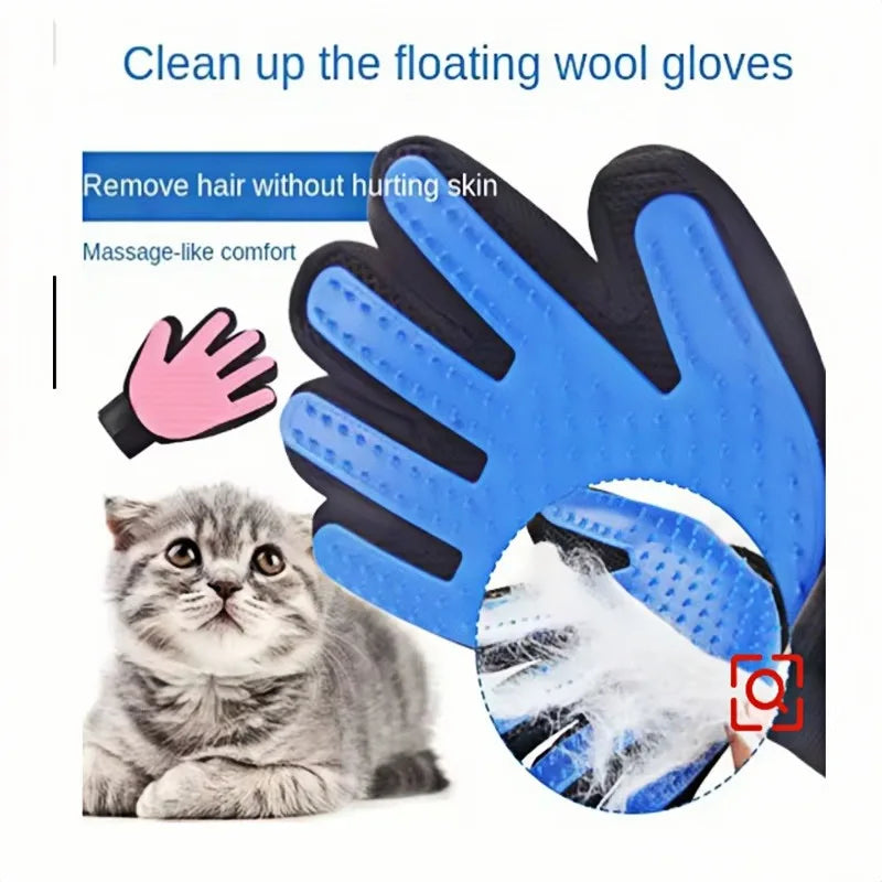 Gant de toilettage pour chien et chat