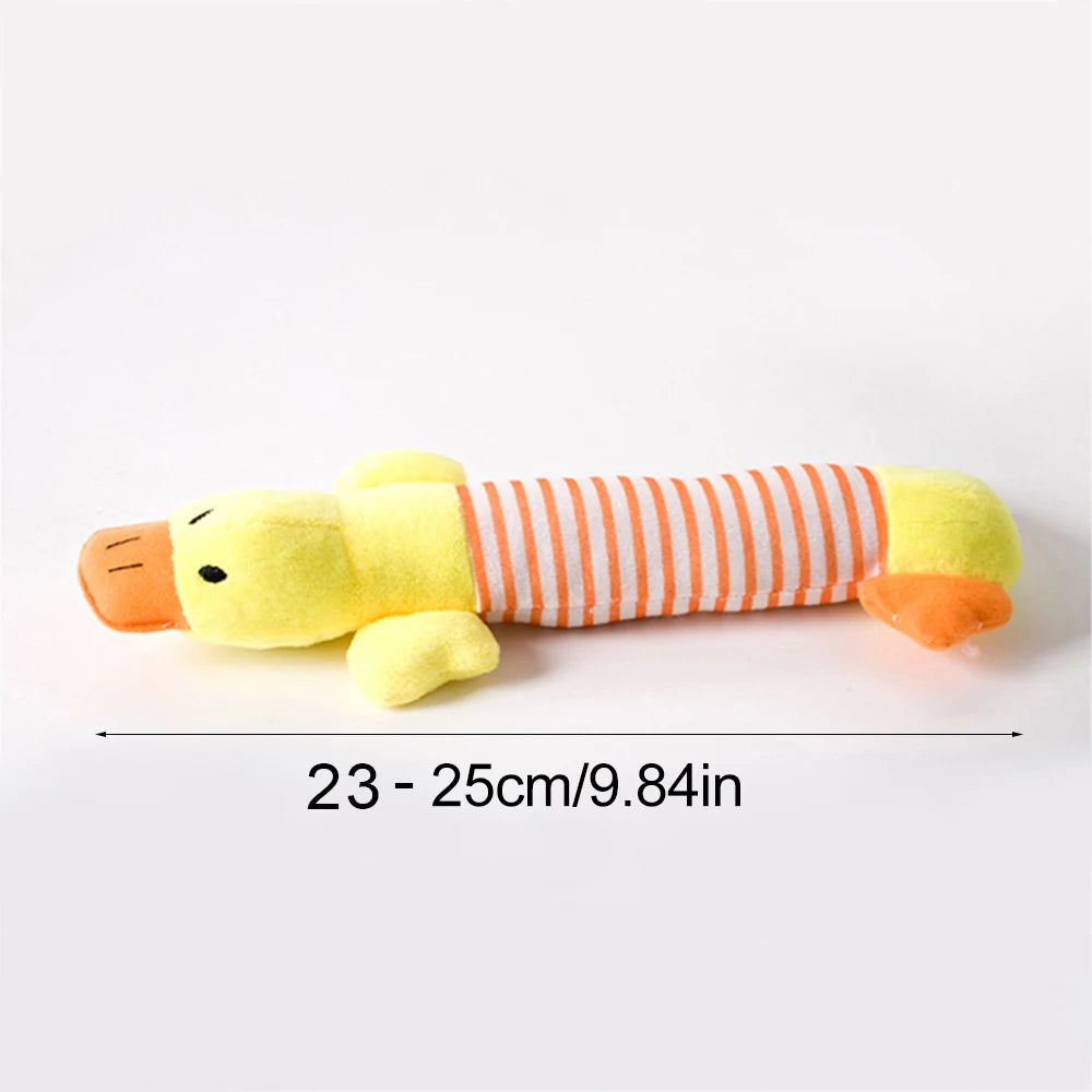 Jouet peluche sans rembourrage pour chien