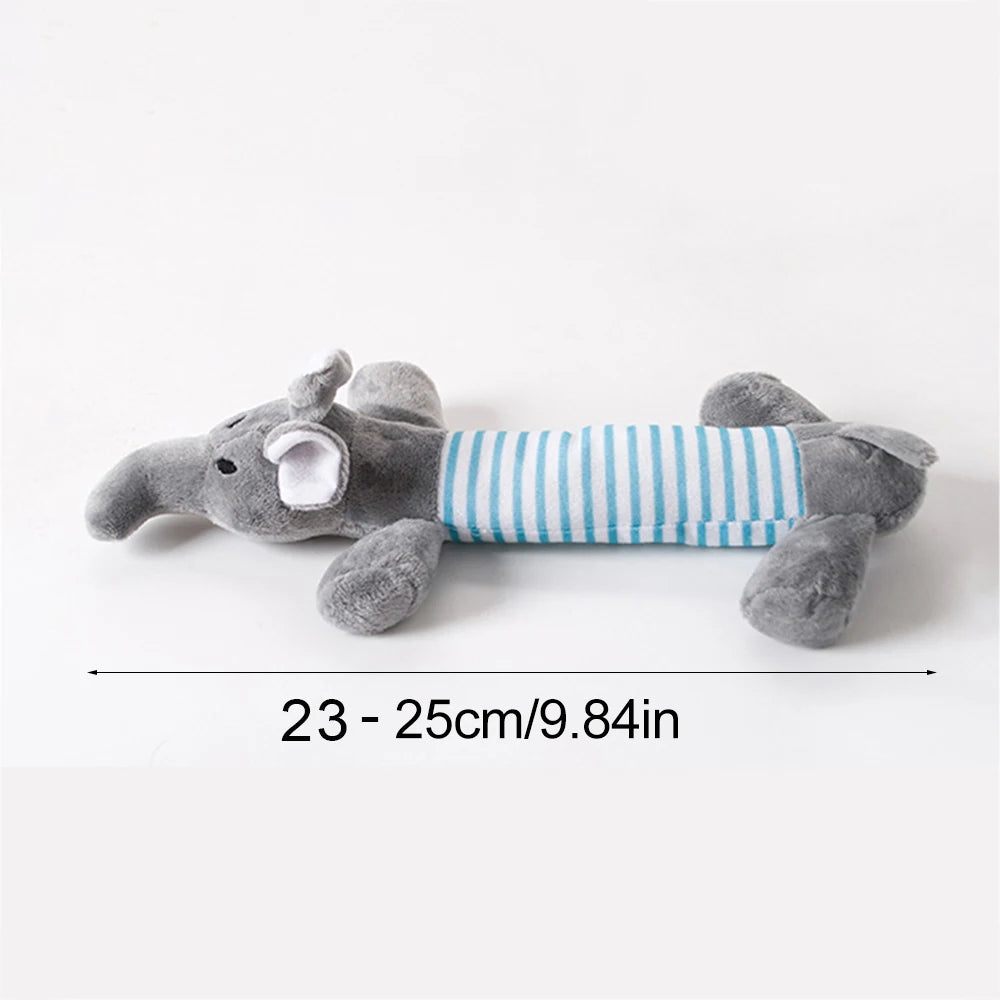 Jouet peluche sans rembourrage pour chien