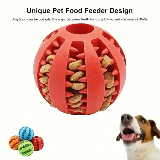 Balle distributrice de friandises pour chien et chat