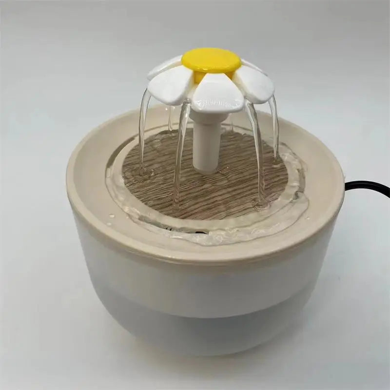 Fontaine à eau automatique filtrante USB pour chats et chiens