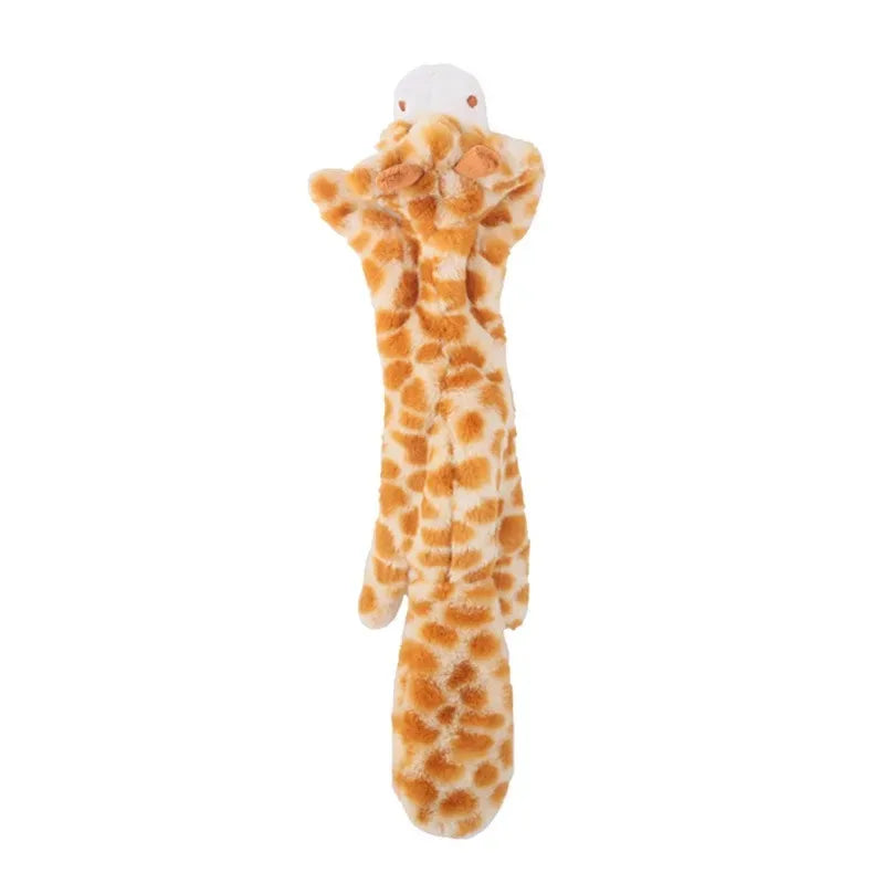 Jouet peluche sans rembourrage pour chien
