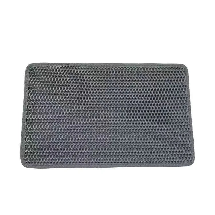Tapis de litière double couche imperméable pour chat