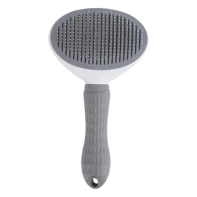 Brosse autonettoyante pour animaux de compagnie