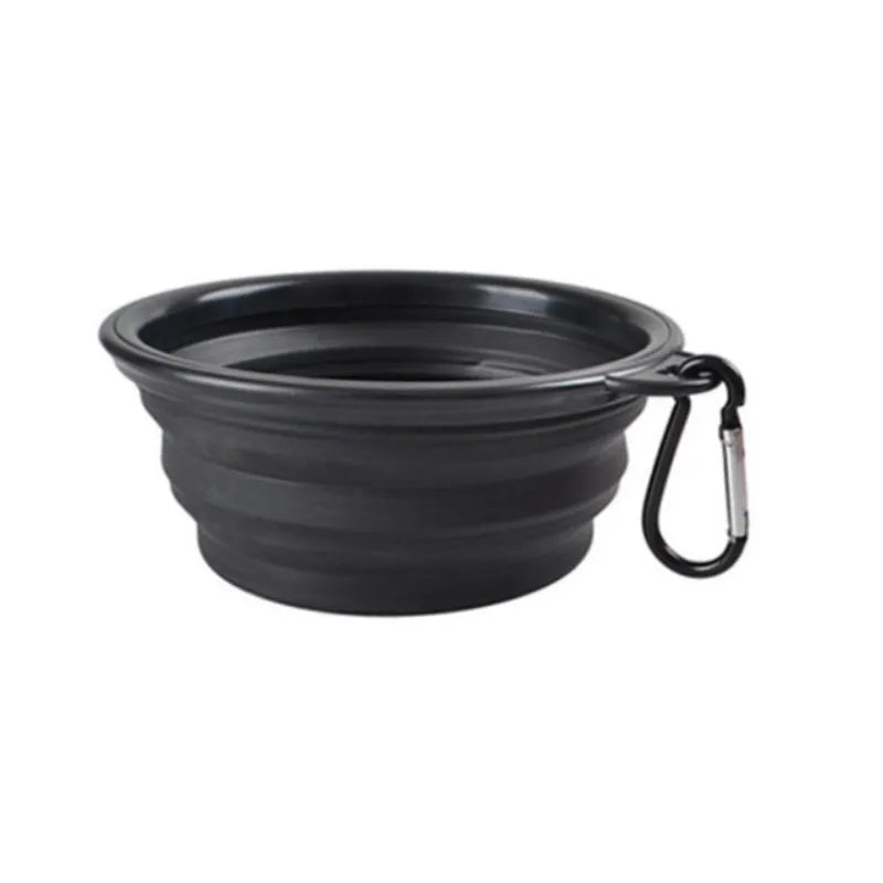 Mangeoire portable pliante en silicone